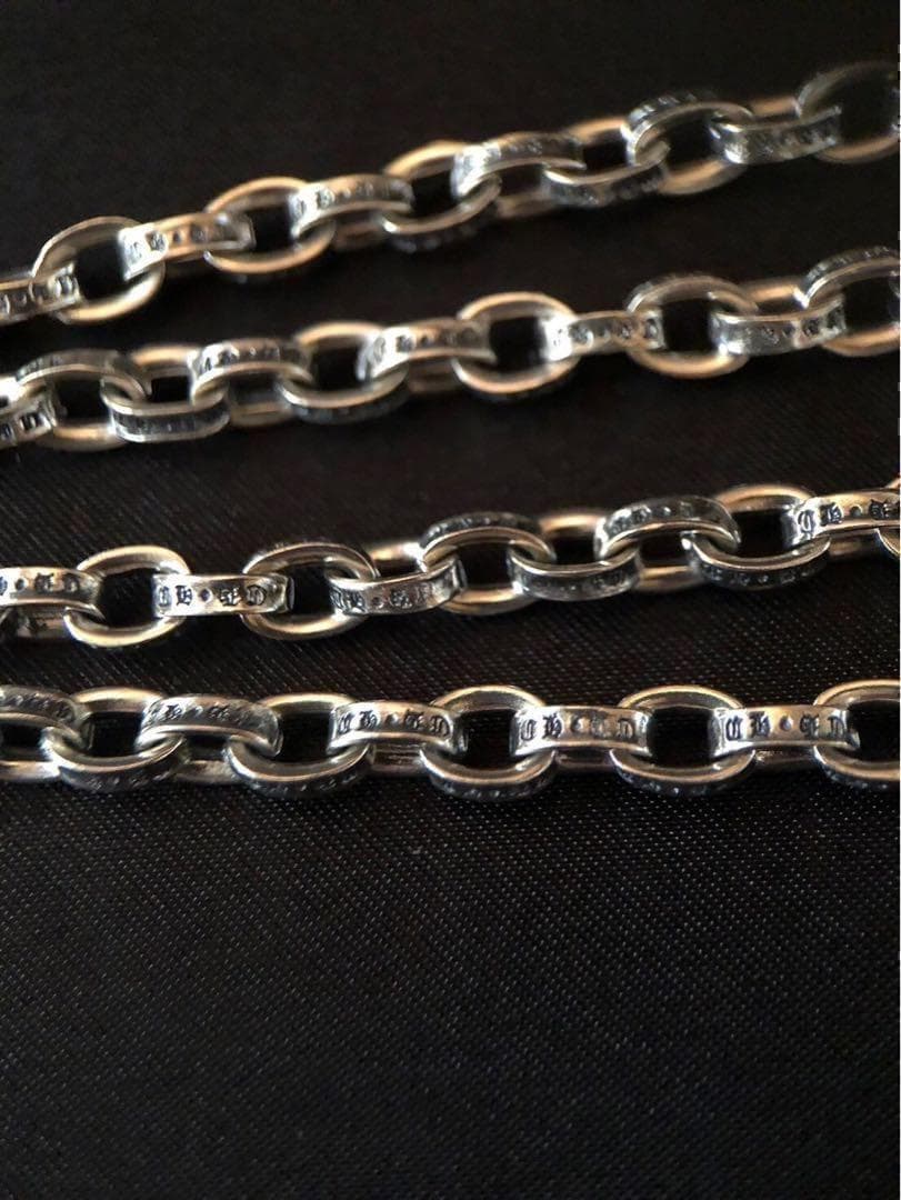 シルバー925 ペーパーチェーン　45cm ネックレス 2-35 3266