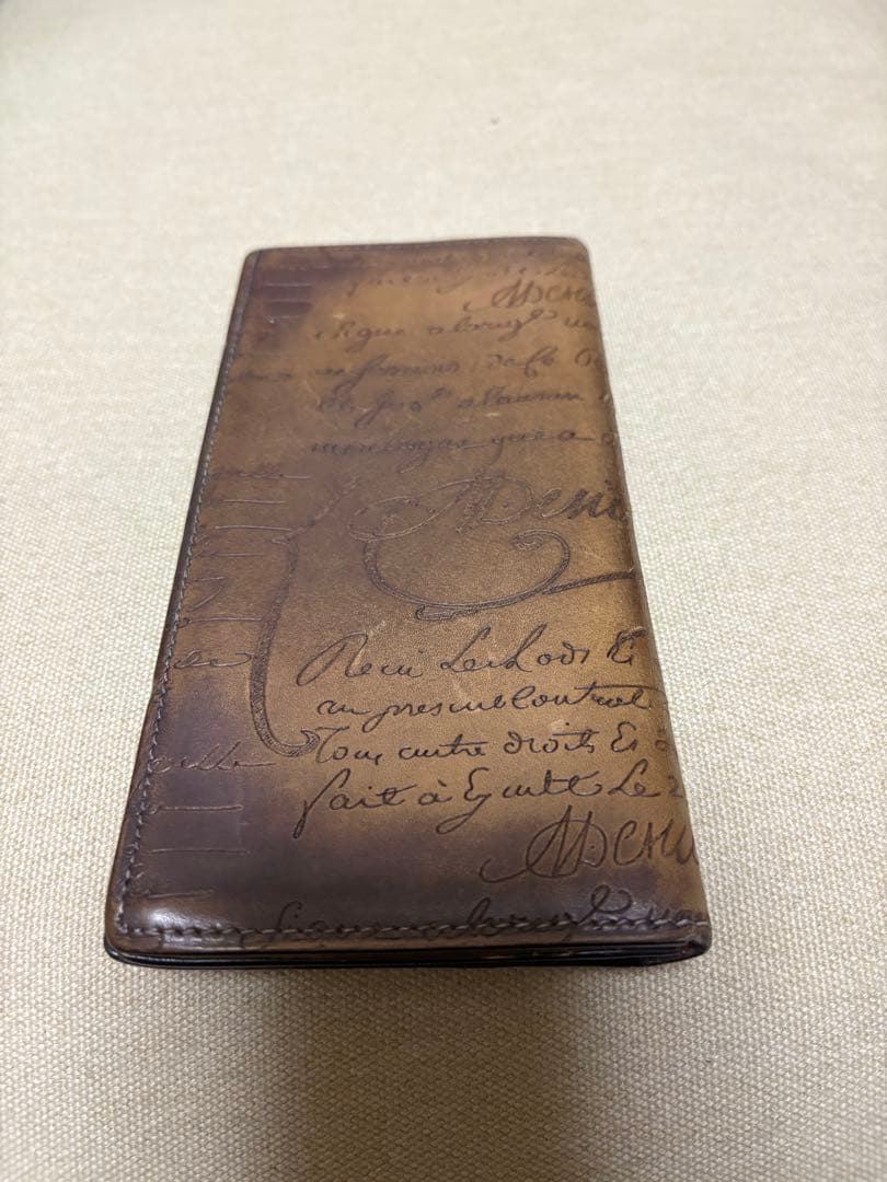 ベルルッティ　berluti サンタル フラップ ロングウォレット　長財布