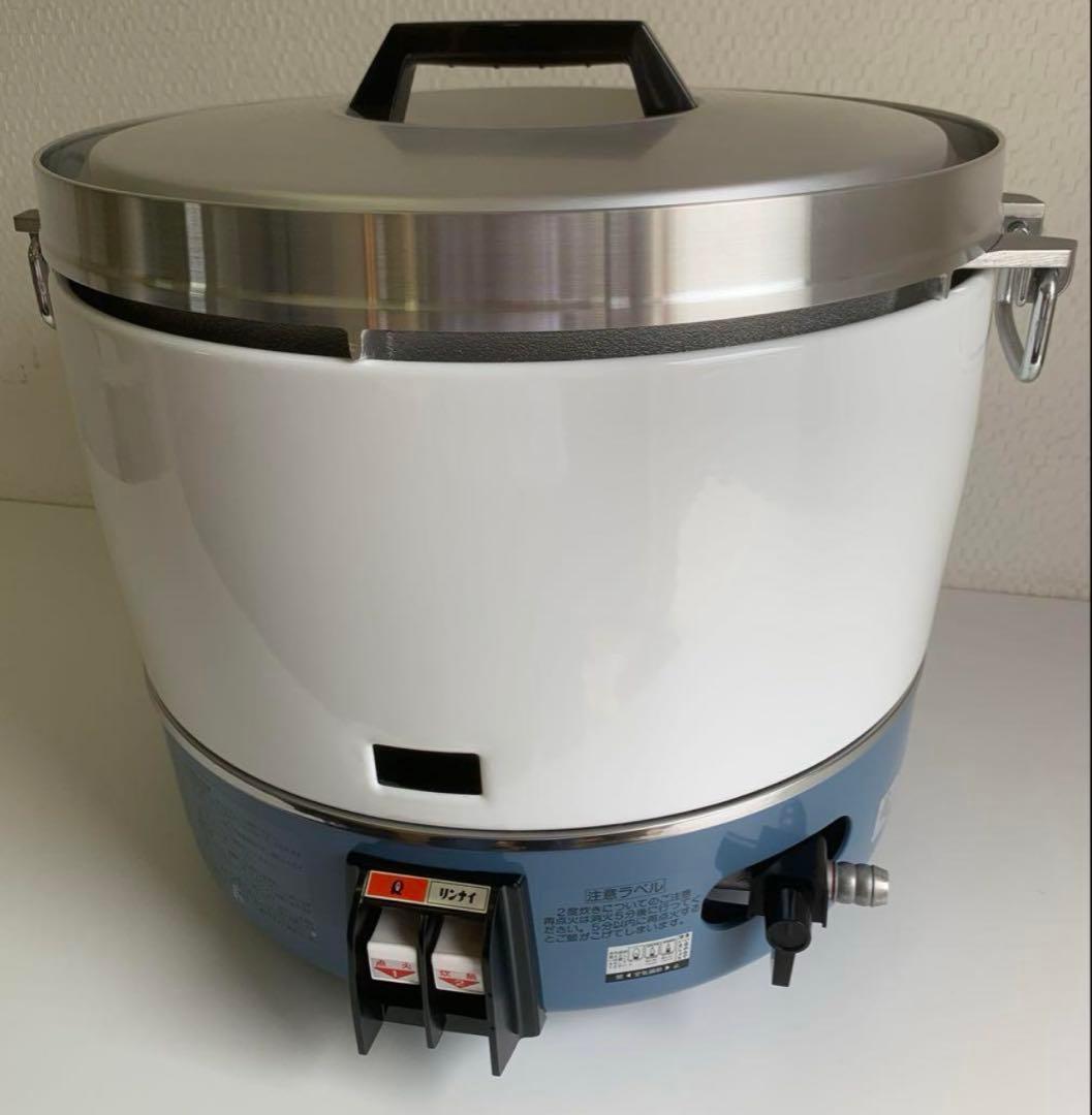 未使用品 リンナイ 都市ガス 業務用ガス炊飯器 6L 3.3升炊き RR-30