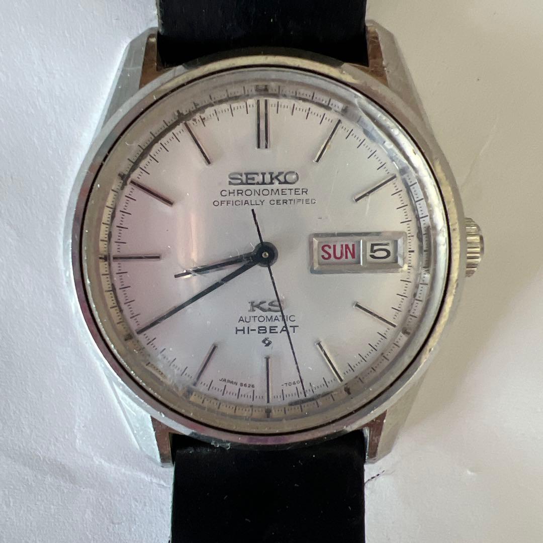 G*i様 SEIKO KS HI-BEAT 自動巻き 時計ジャンク品