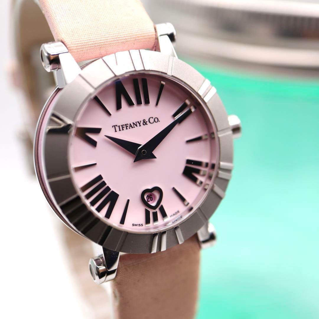 専用良品！Tiffany＆Co. アトラス 箱付 レディース腕時計 550.