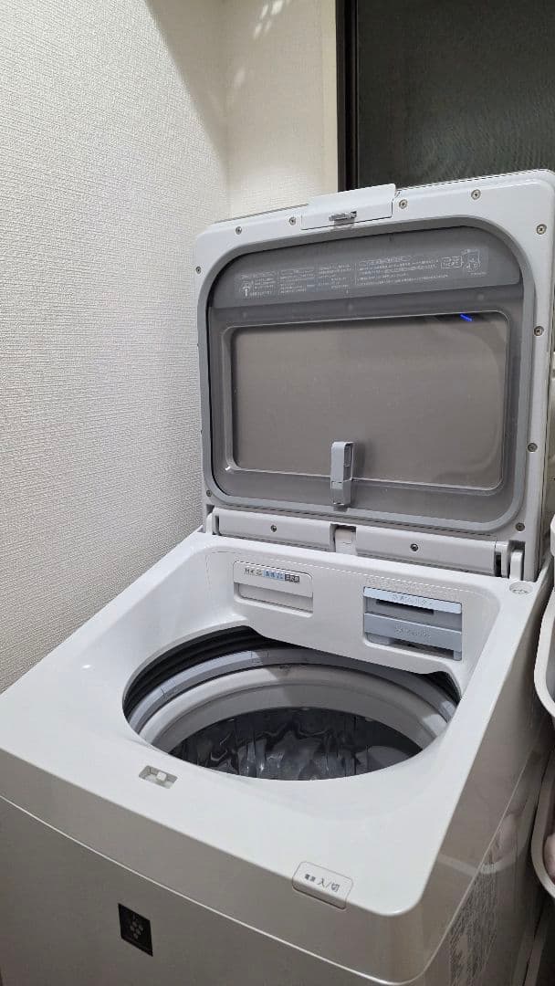 ​【2024年製】SHARP 洗濯機　乾燥機付き 8kg ES-PW8H（美品）