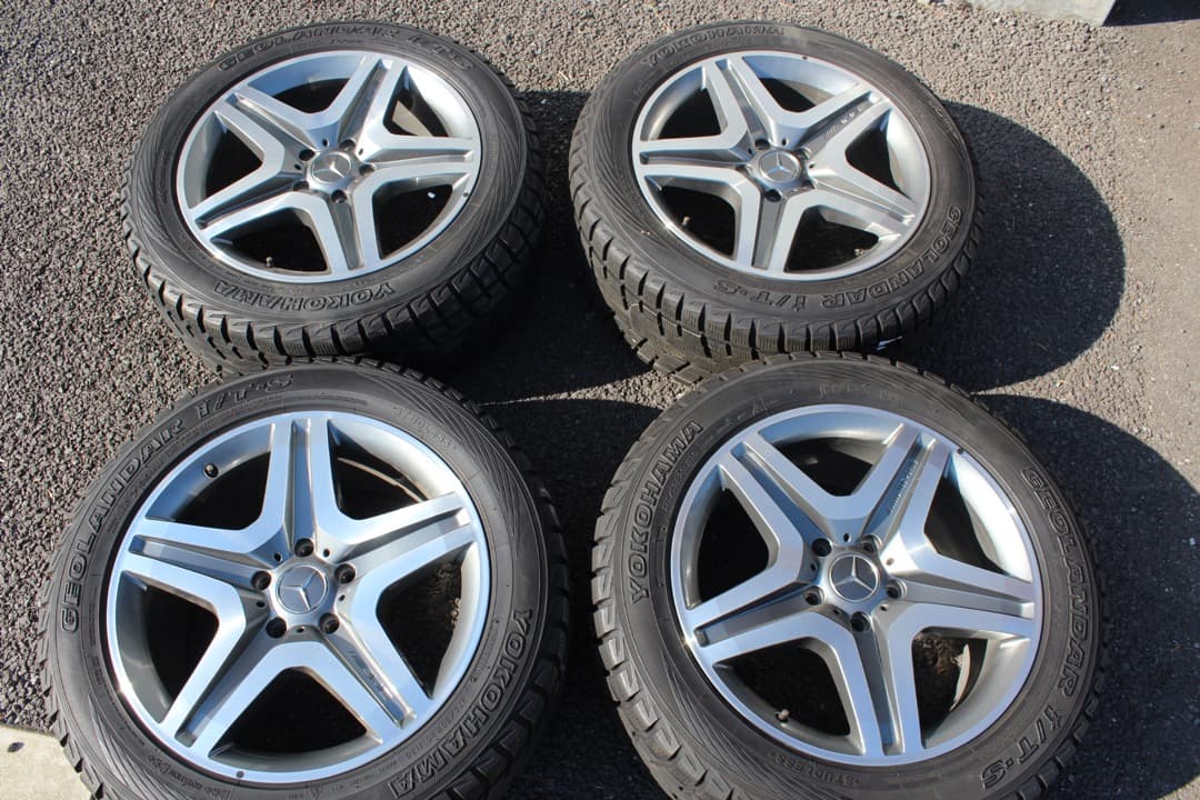美品ベンツ純正 AMG 20インチアルミホイール&スタッドレス 4本 W463