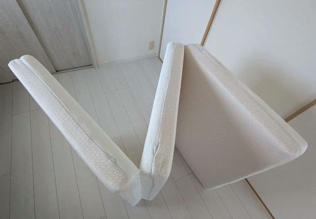【美品】西川　三つ折りマットレス シングル　ネオステージ