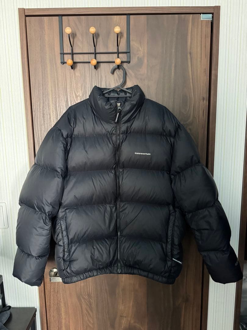 thisisneverthat ネバザ ダウンジャケット L ブラック