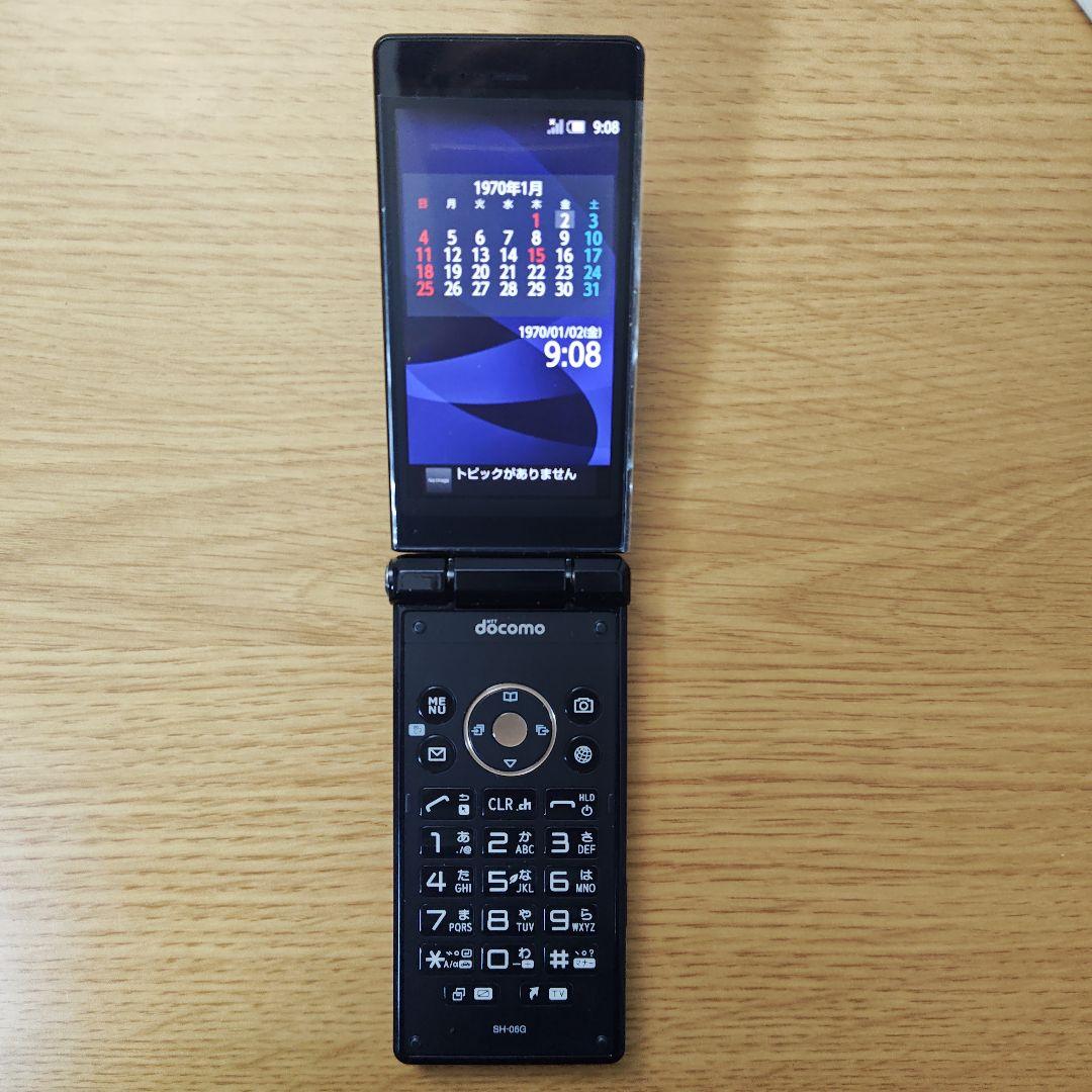 AQUOS ケータイ SH-06G 黒【ほぼ新品/機種変作業のみ】