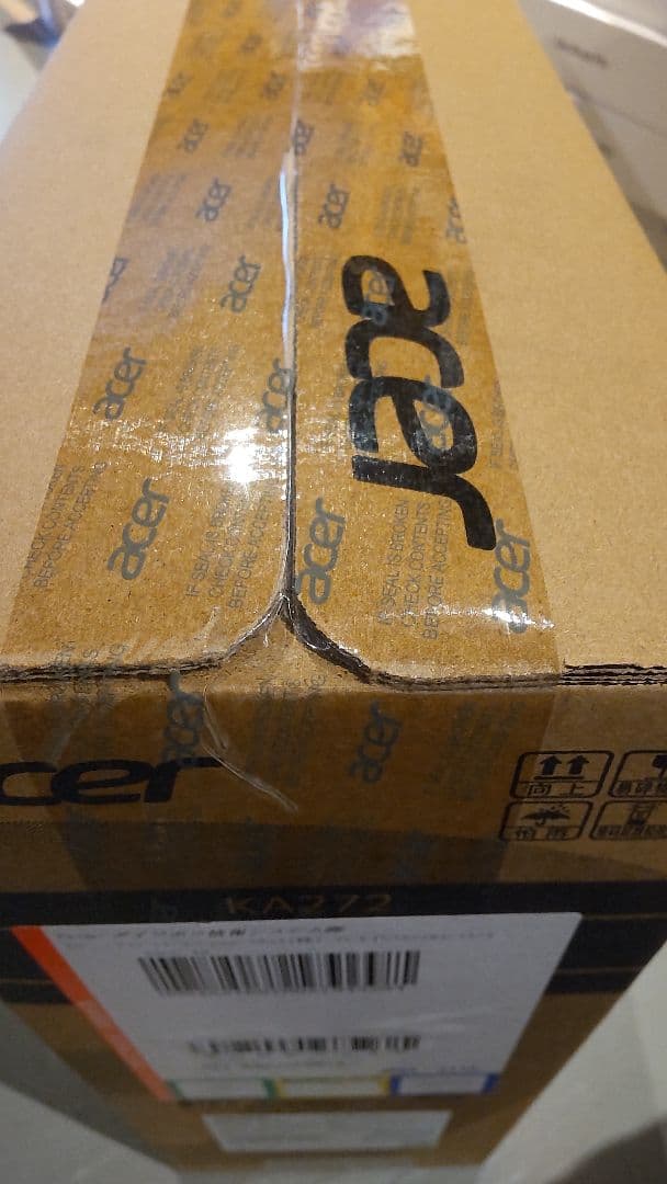 新品未開封 acer ゲーミングモニター KA270Hbmix 27インチ