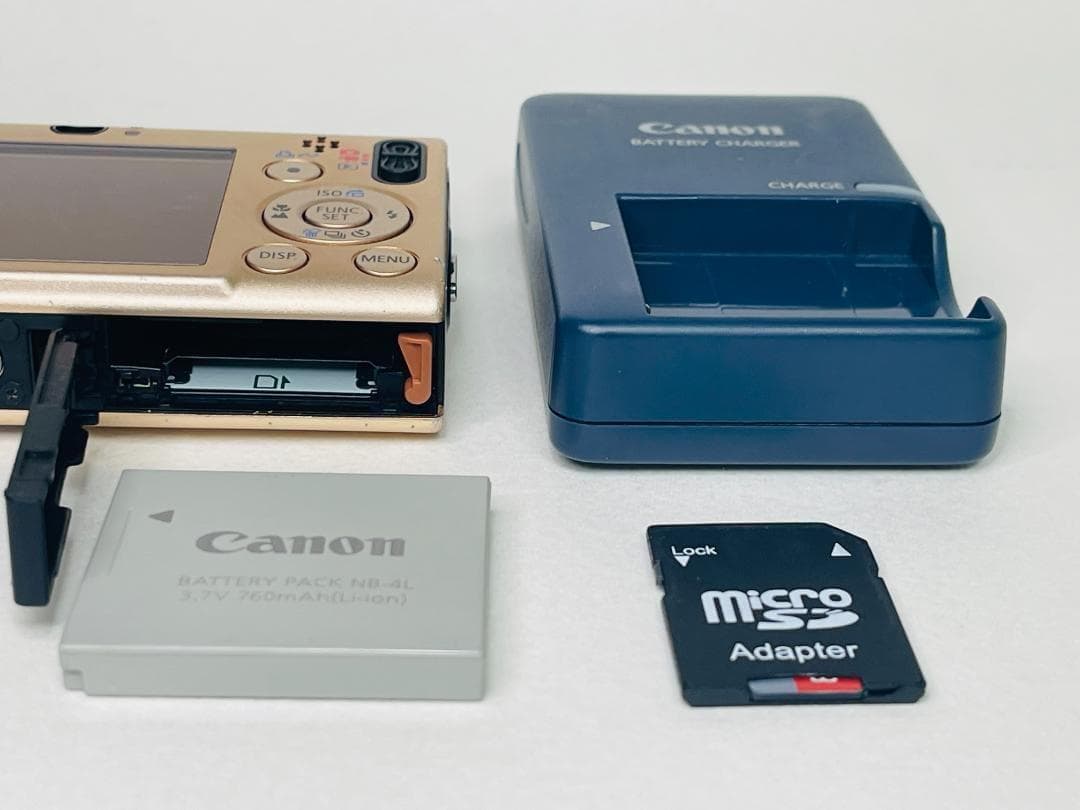 【動作確認済み】キャノン IXY 20 IS PC1271 デジカメ カメラ