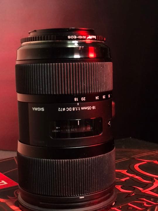 レンズ(ズーム) SIGMA 18-35 f1.8