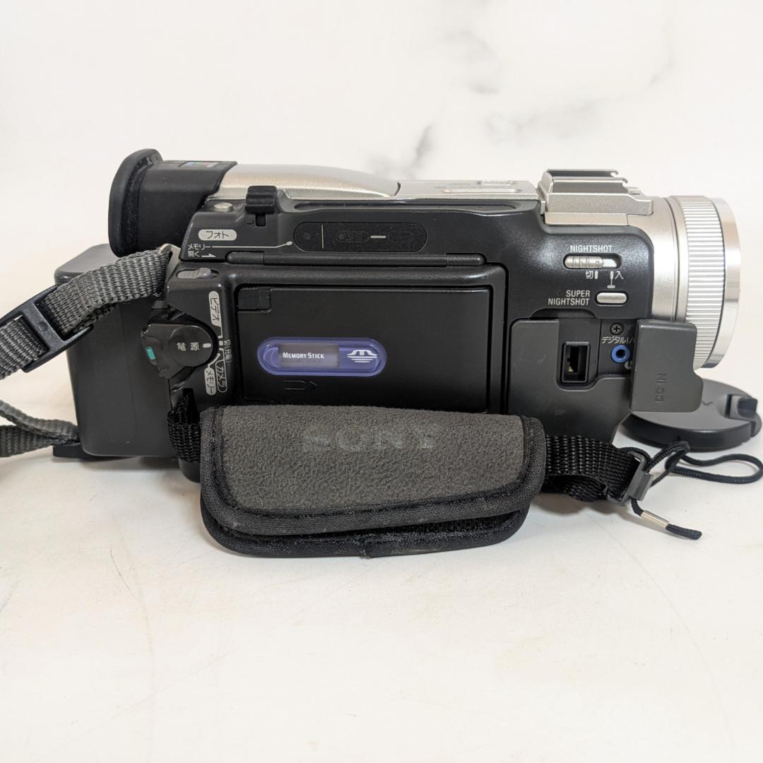SONY DCR-TRV20 ビデオカメラ バッテリー　メモリースティックあり