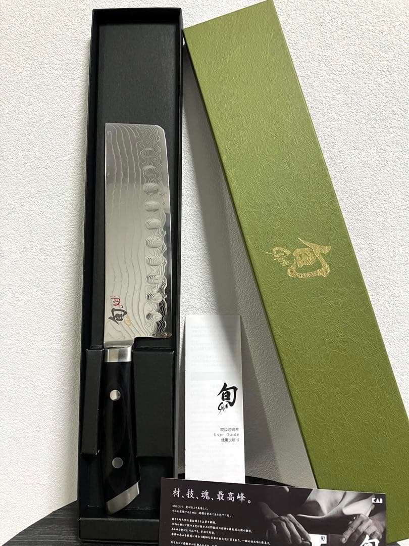 貝印　旬　Kaji 菜切り包丁　180mm KDM0030 新品未使用