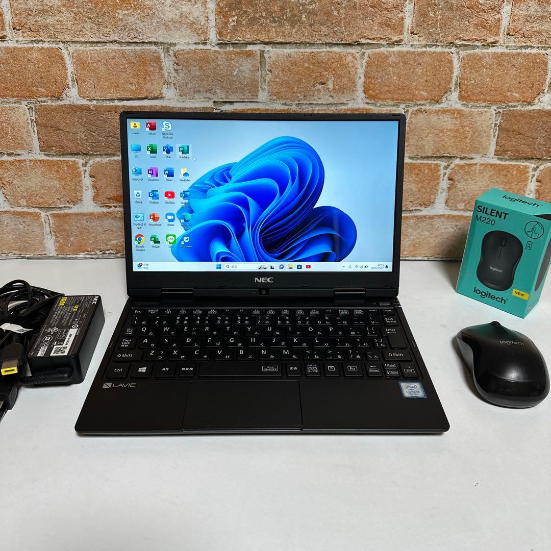 美品NEC LAVIE Corei5 メモリ8GB SSD256GB オフィス付