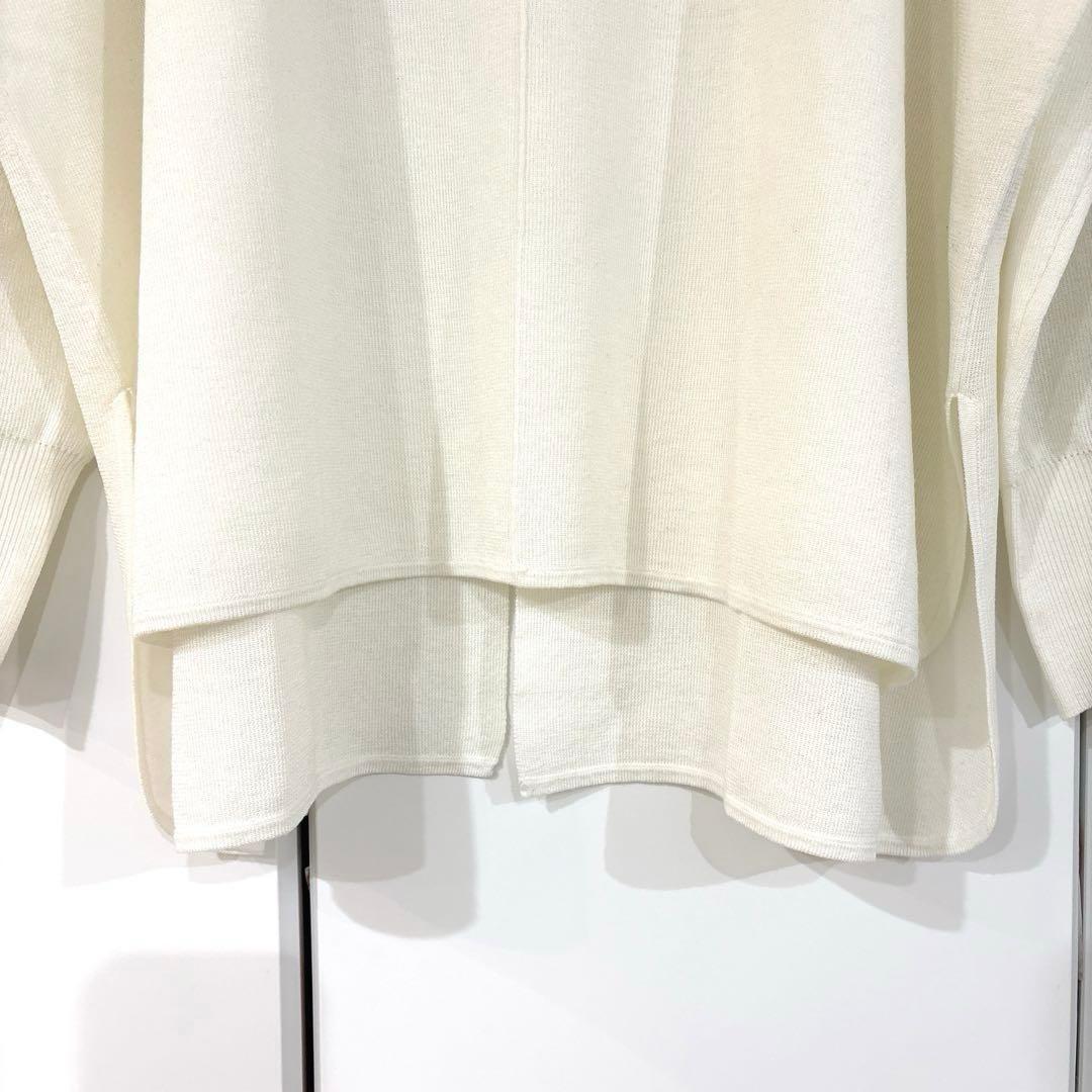 美品 BEARDSLEY サラッとプルオーバー ホワイト