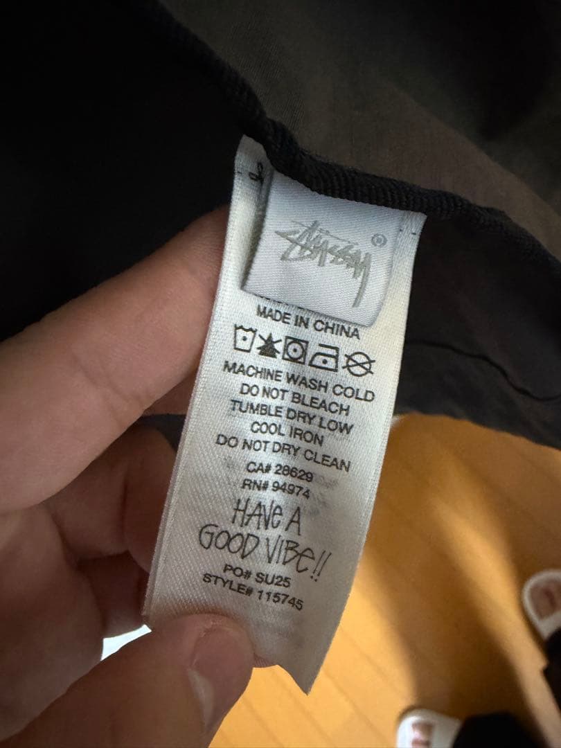 Stussy シェルジャケットBeachshell wavedye 希少Sサイズ