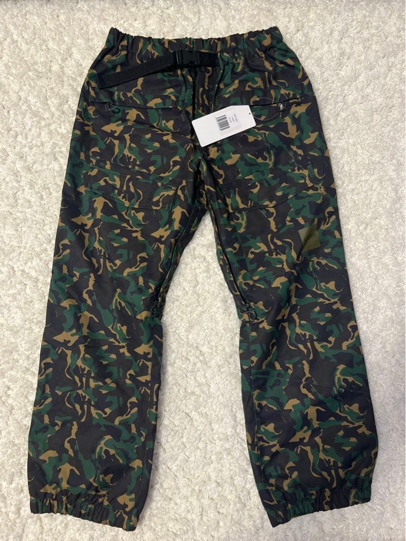 スノーボードウェア 迷彩 上下セット