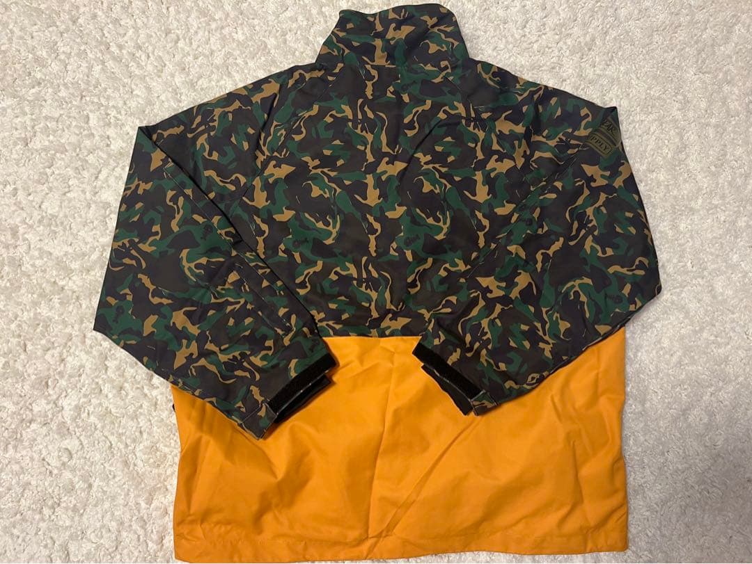 スノーボードウェア 迷彩 上下セット