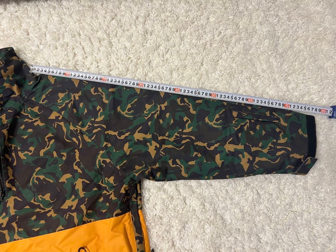 スノーボードウェア 迷彩 上下セット