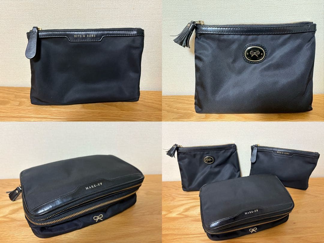 アニヤハインドマーチ ポーチ3点セット