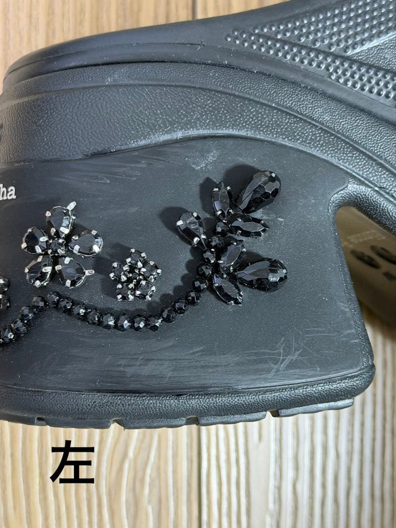 靴 simone rocha x crocs siren