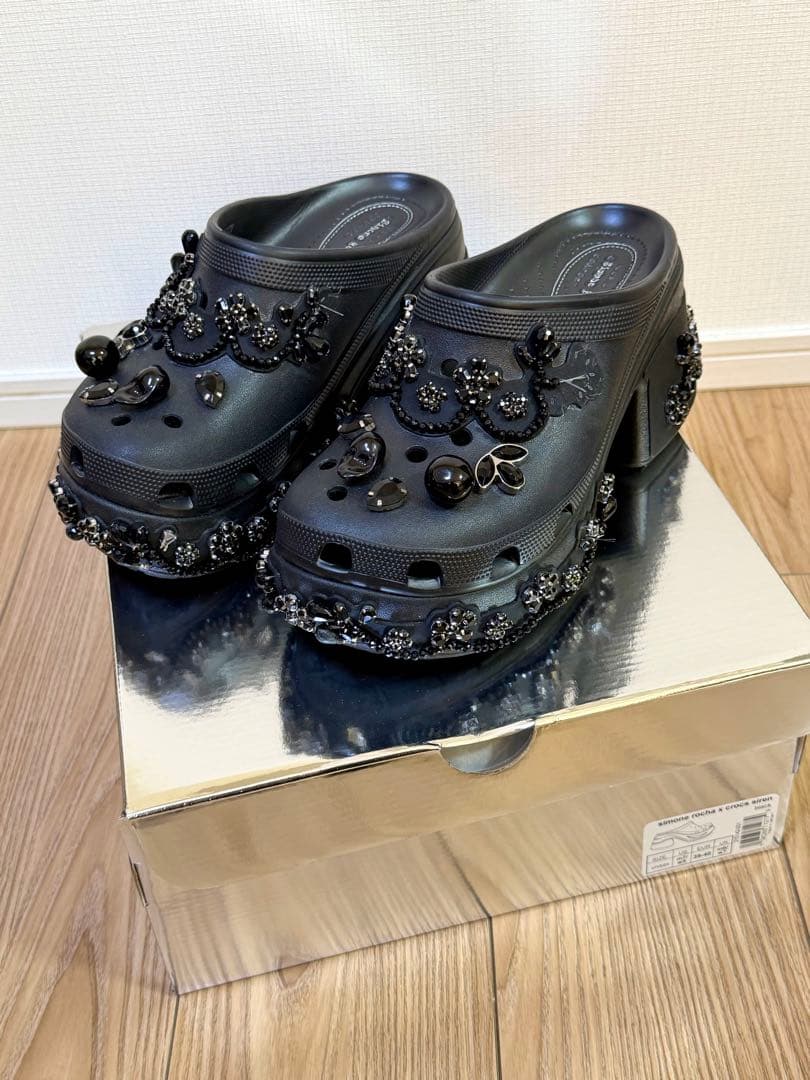 靴 simone rocha x crocs siren
