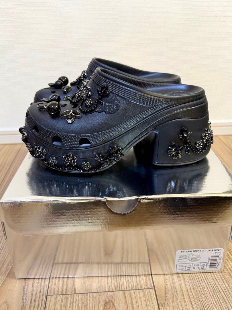 靴 simone rocha x crocs siren