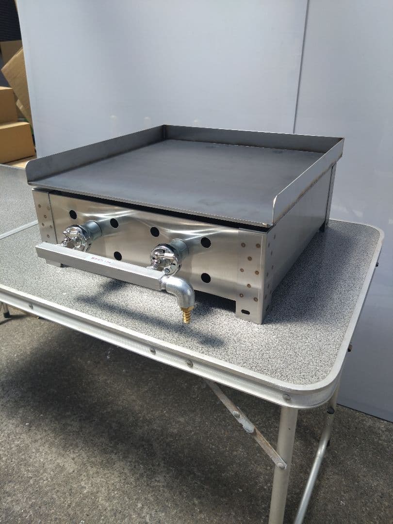 未使用品 鉄板焼き ガスグリラー LPG 幅45cm コンパクト 業務用 ケバブ