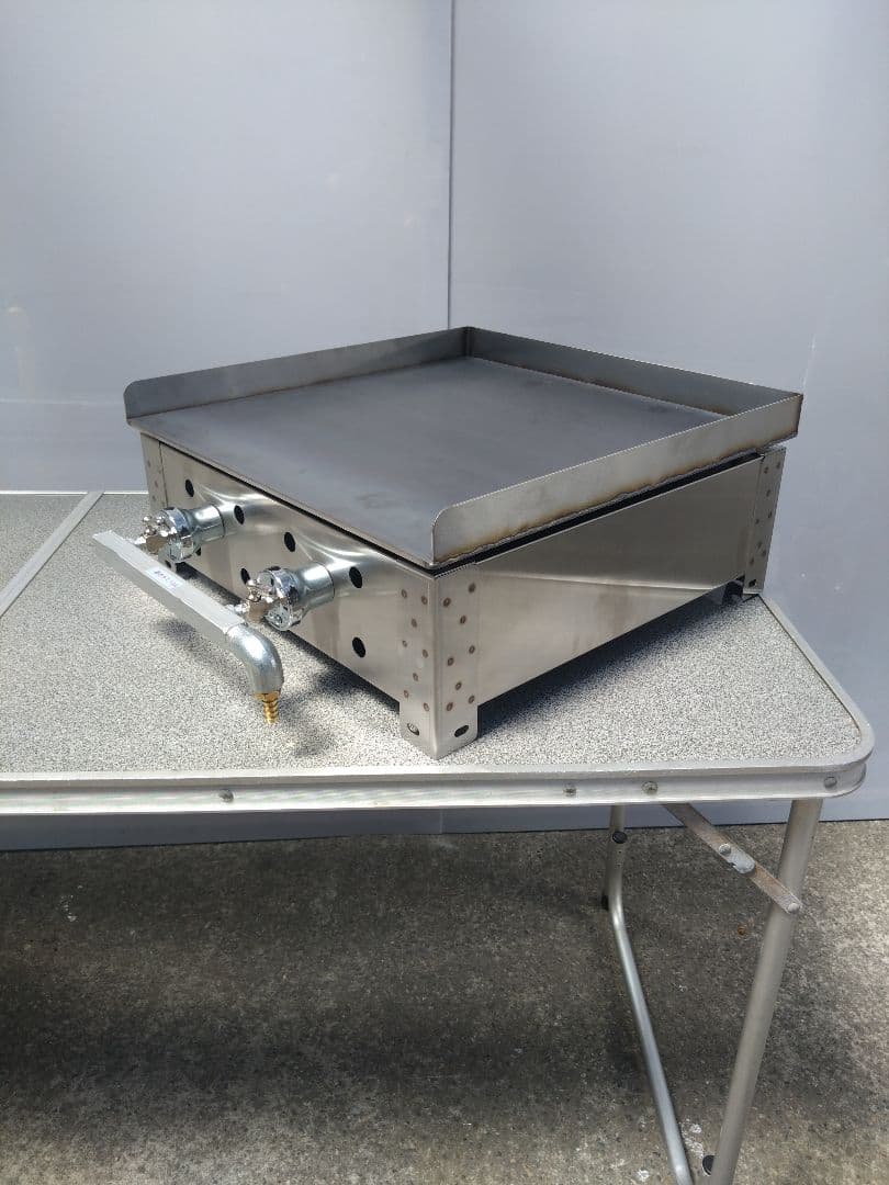 未使用品 鉄板焼き ガスグリラー LPG 幅45cm コンパクト 業務用 ケバブ