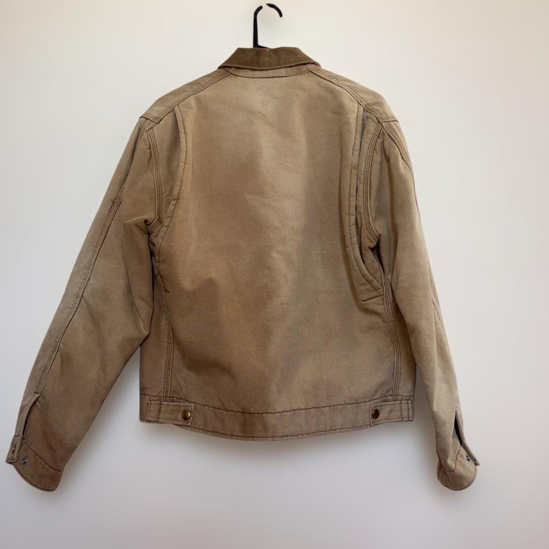 神サイズ　70s Carhartt デトロイトジャケット　プリントタグ　雰囲気系