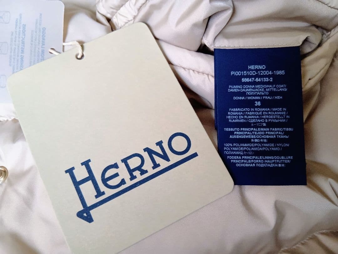 八*尋様 ちょっと訳あり＆格安 ヘルノ ポーラーテック ダウン 174900円