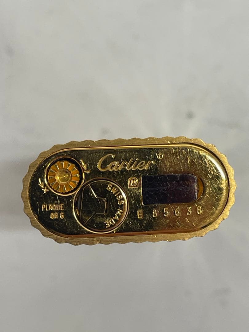 Cartier ゴールドライター 約8cm x 3cm