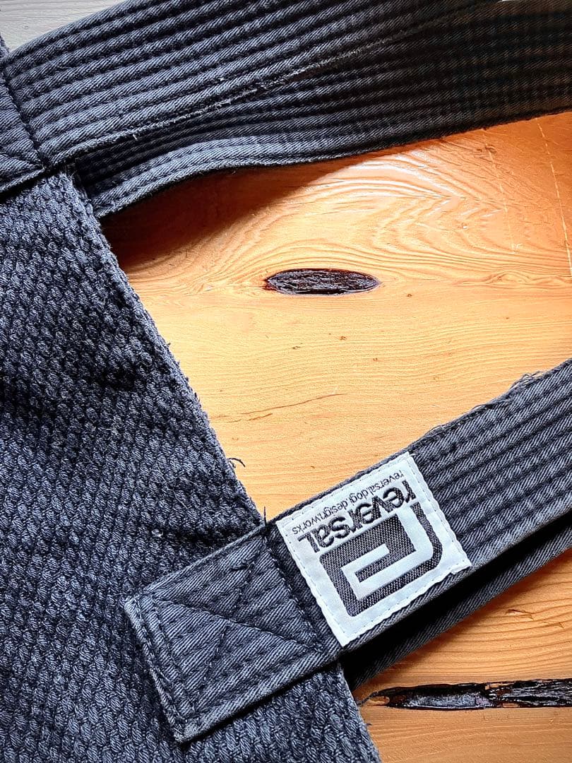 【希少】reversal リバーサル 道着生地トートバッグ&小物入れ（セット品）