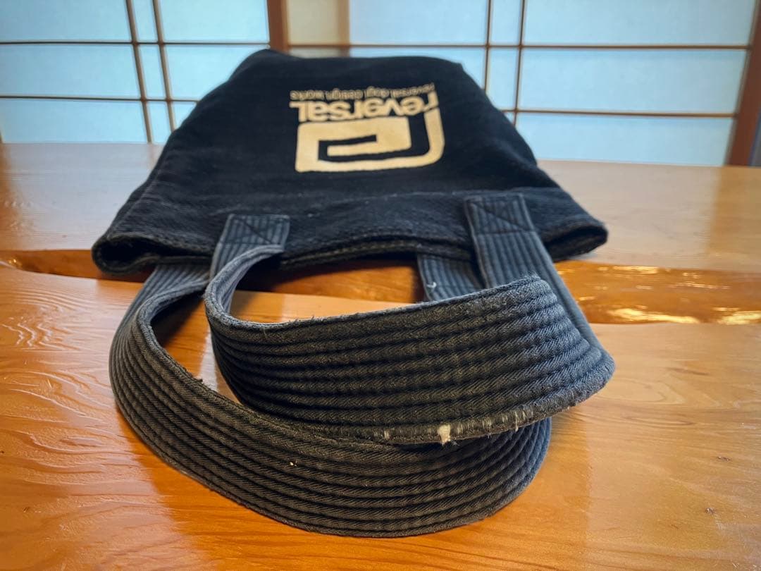 【希少】reversal リバーサル 道着生地トートバッグ&小物入れ（セット品）