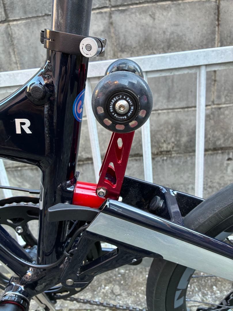 Birdy R 折りたたみ自転車 ブラック/シルバー