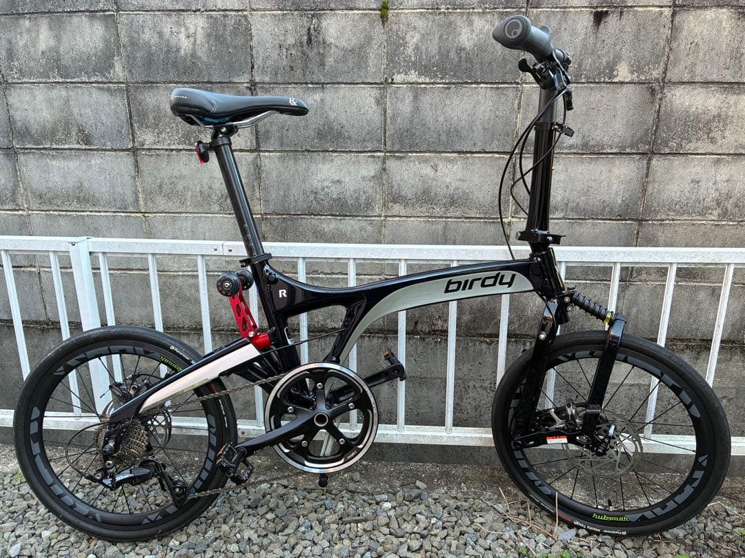 Birdy R 折りたたみ自転車 ブラック/シルバー
