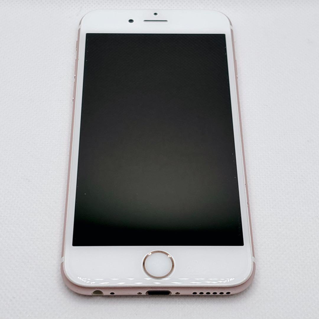 【美品】iPhone 6s 128GB SIMフリー NKQW2J/A ローズ
