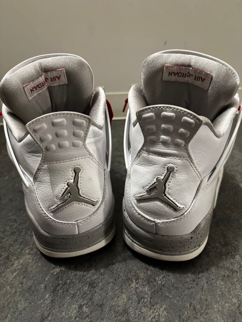 き*り様 エアジョーダン4 テックホワイト