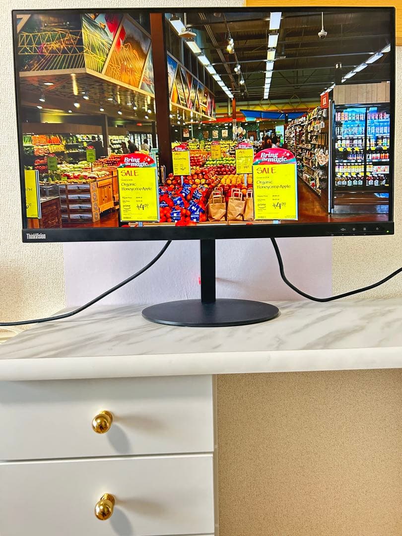 Lenovo モニター⭐︎27インチ WQHD P27h-10