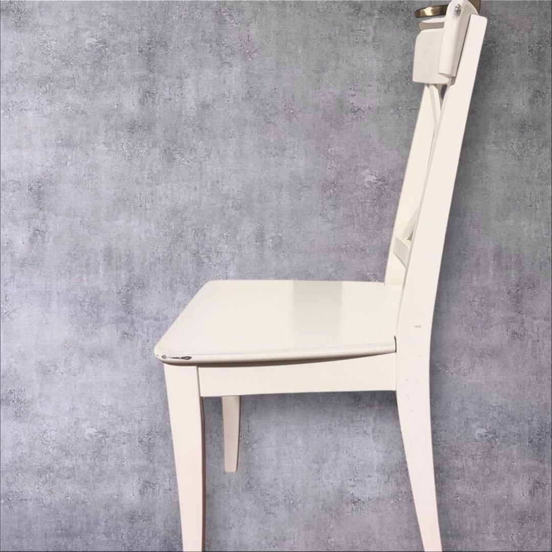 2客セット　IKEA INGOLF イケア　椅子 白 ホワイト　ダイニングチェア