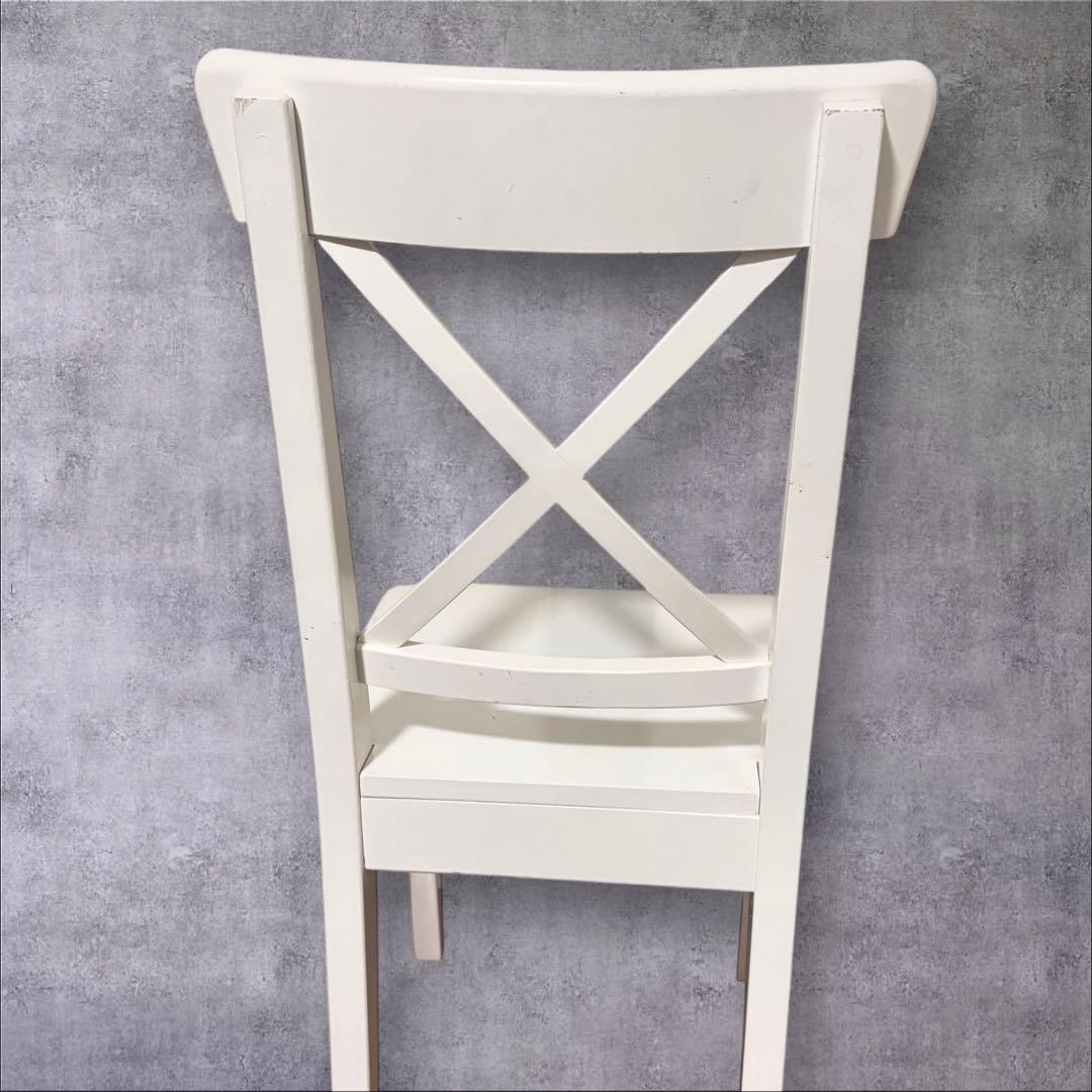 2客セット　IKEA INGOLF イケア　椅子 白 ホワイト　ダイニングチェア