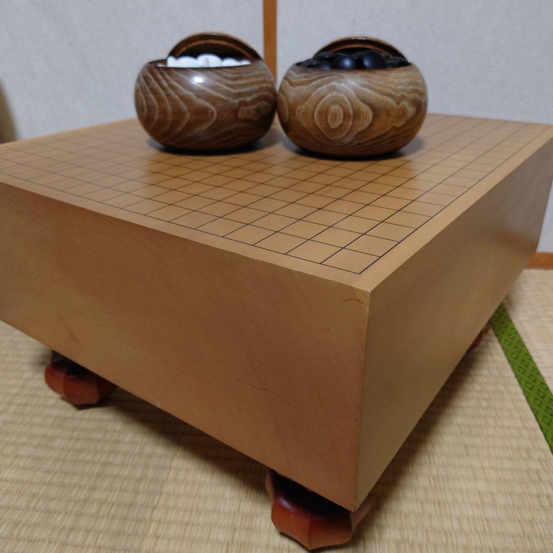 【美品】碁盤・碁笥・碁石セット