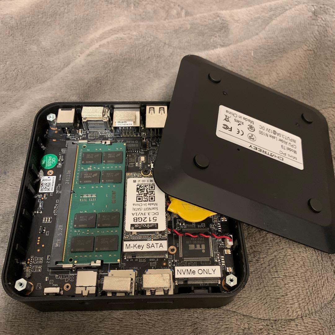 CHATREEY ミニPC N100