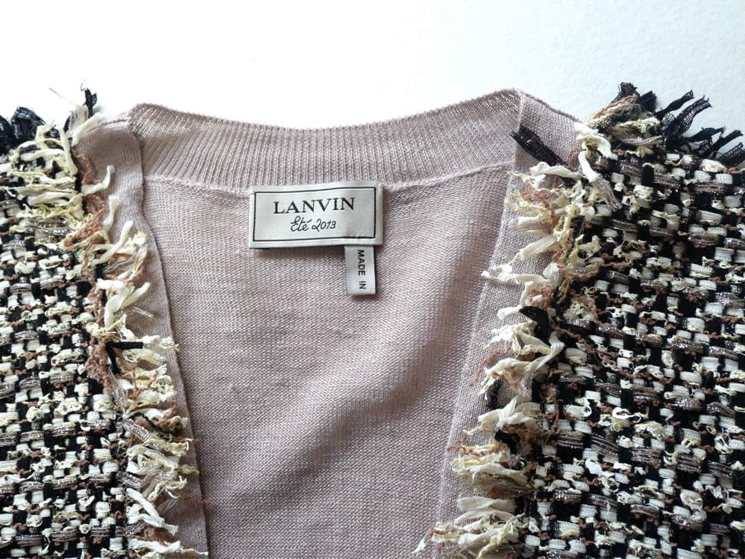イタリア製 LANVIN ランバン　カーディガン