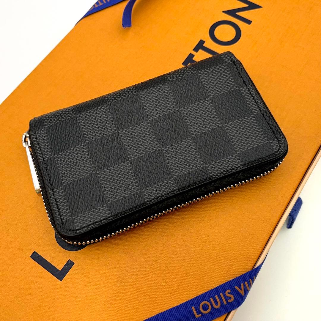 ✨極美品✨ルイヴィトン ジッピー パース ダミエグラフィット 黒