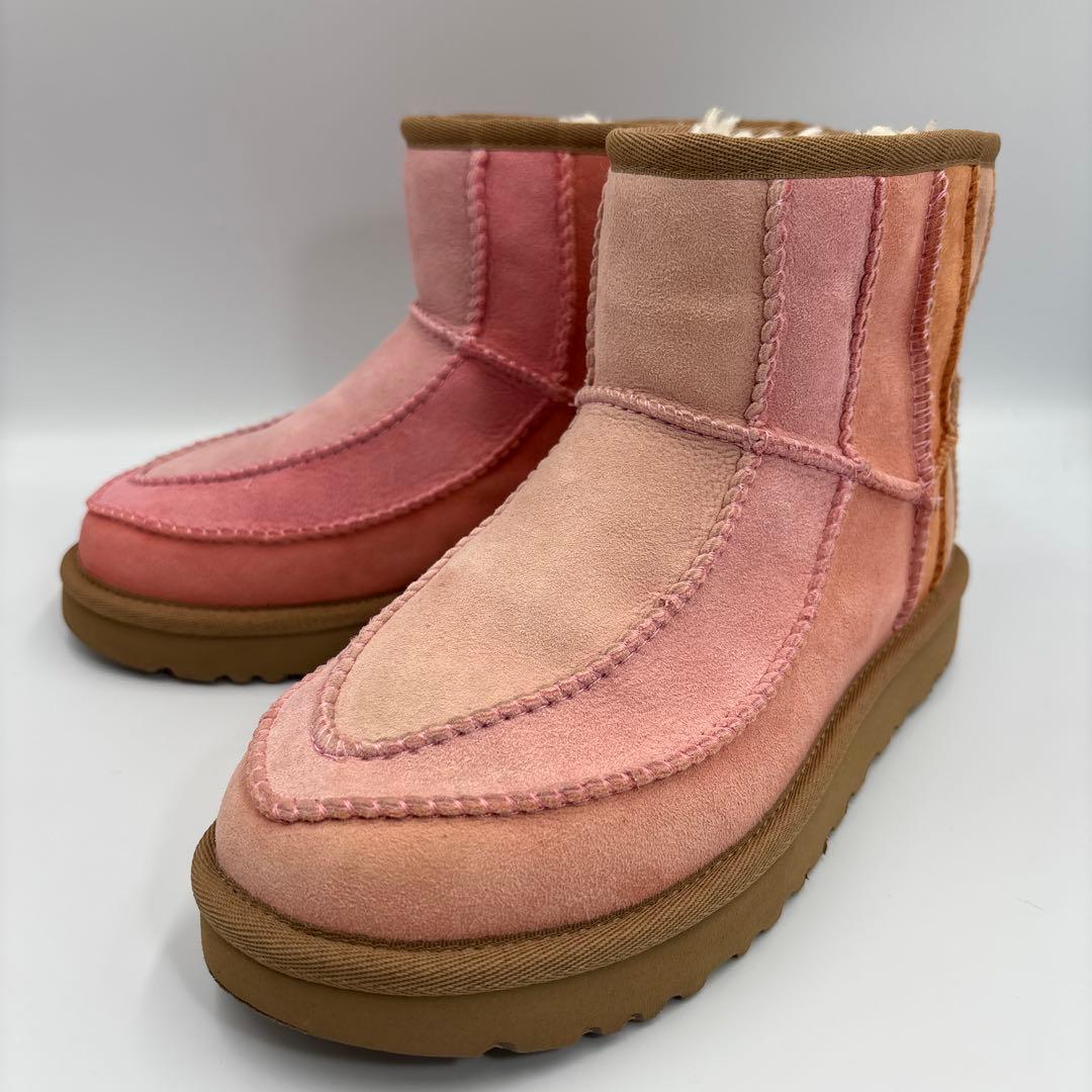 希少✨　UGG アグ　シャバララセルフ　コラボ　クラシックミニ　ブーツ　ピンク