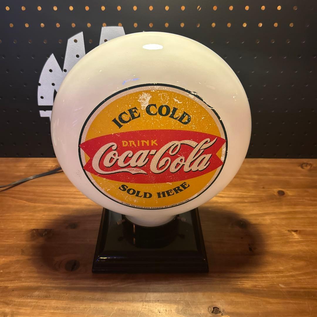 ヴィンテージ コカ・コーラ ランプ　ガソランプ