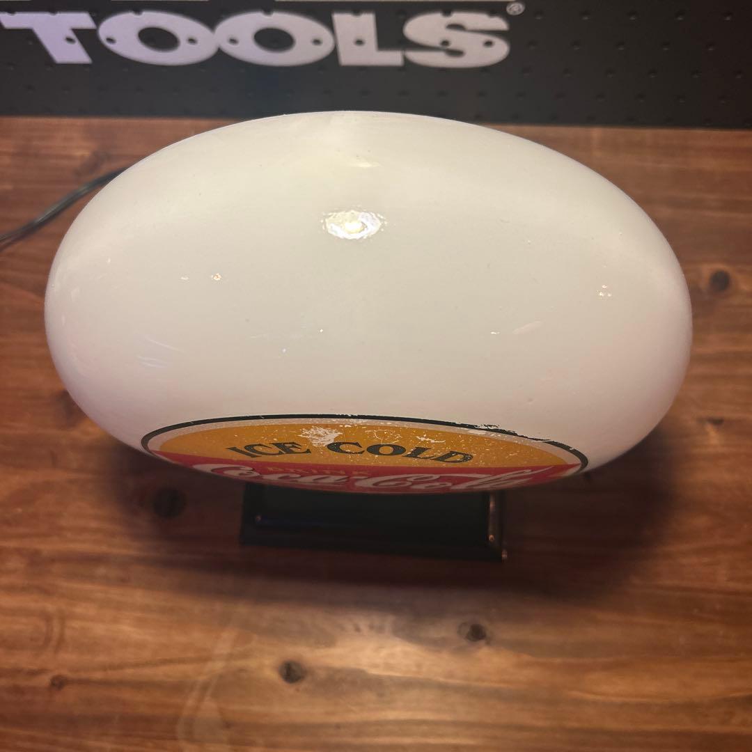 ヴィンテージ コカ・コーラ ランプ　ガソランプ