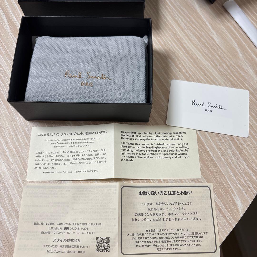 ポールスミス 財布 ケース ネイビー 新品★