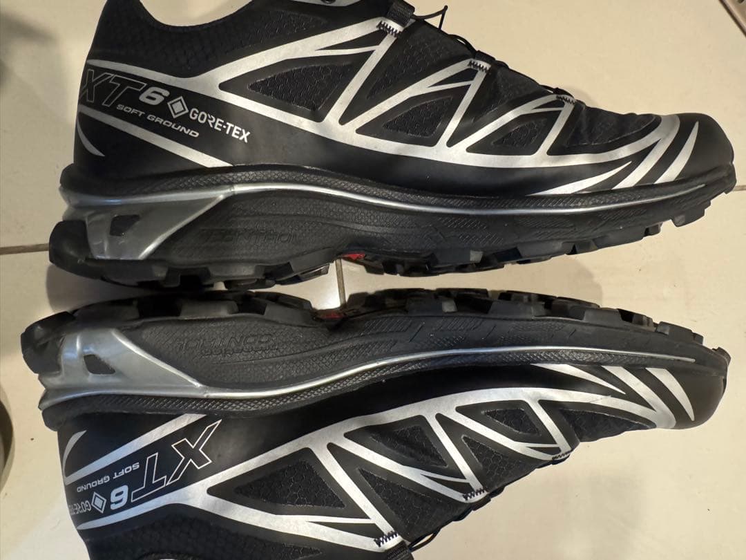 靴 Salomon XT6 GTX GORE-TEX BLACK 28.0cm