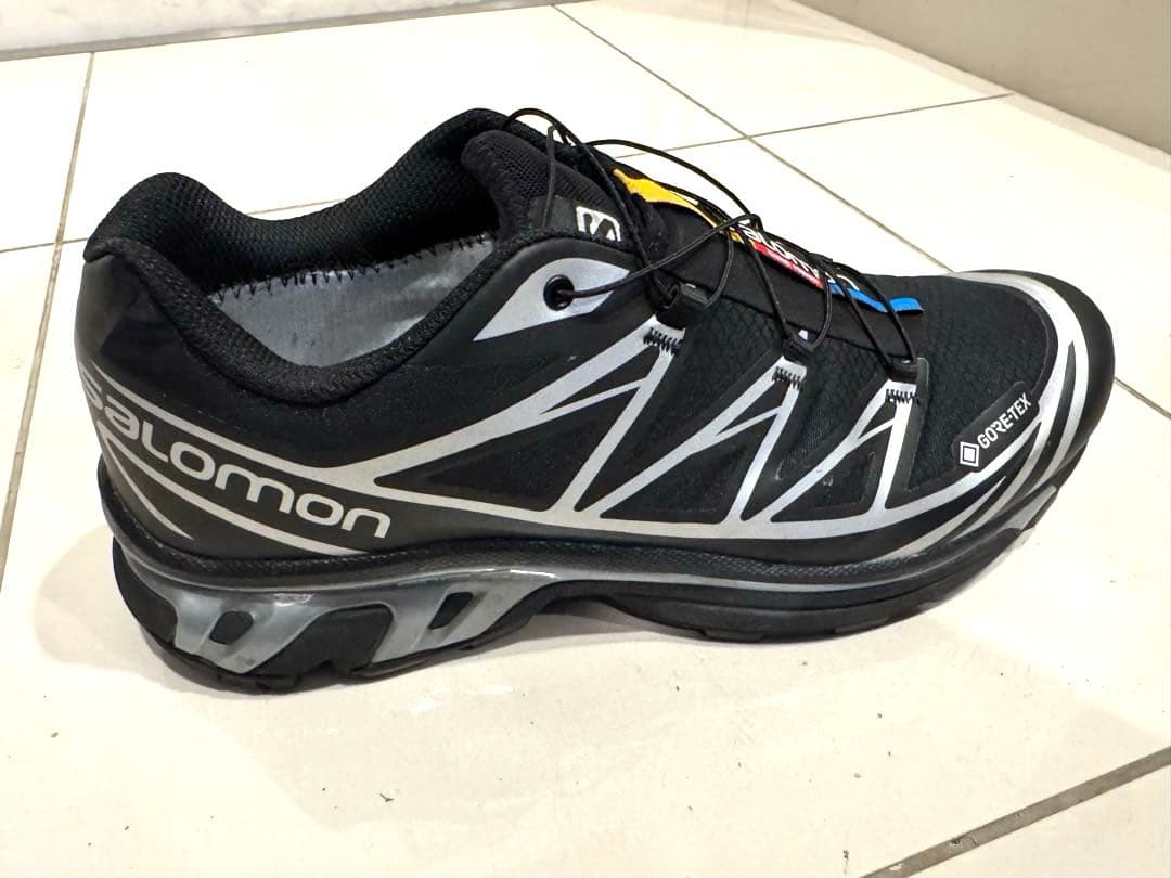 靴 Salomon XT6 GTX GORE-TEX BLACK 28.0cm