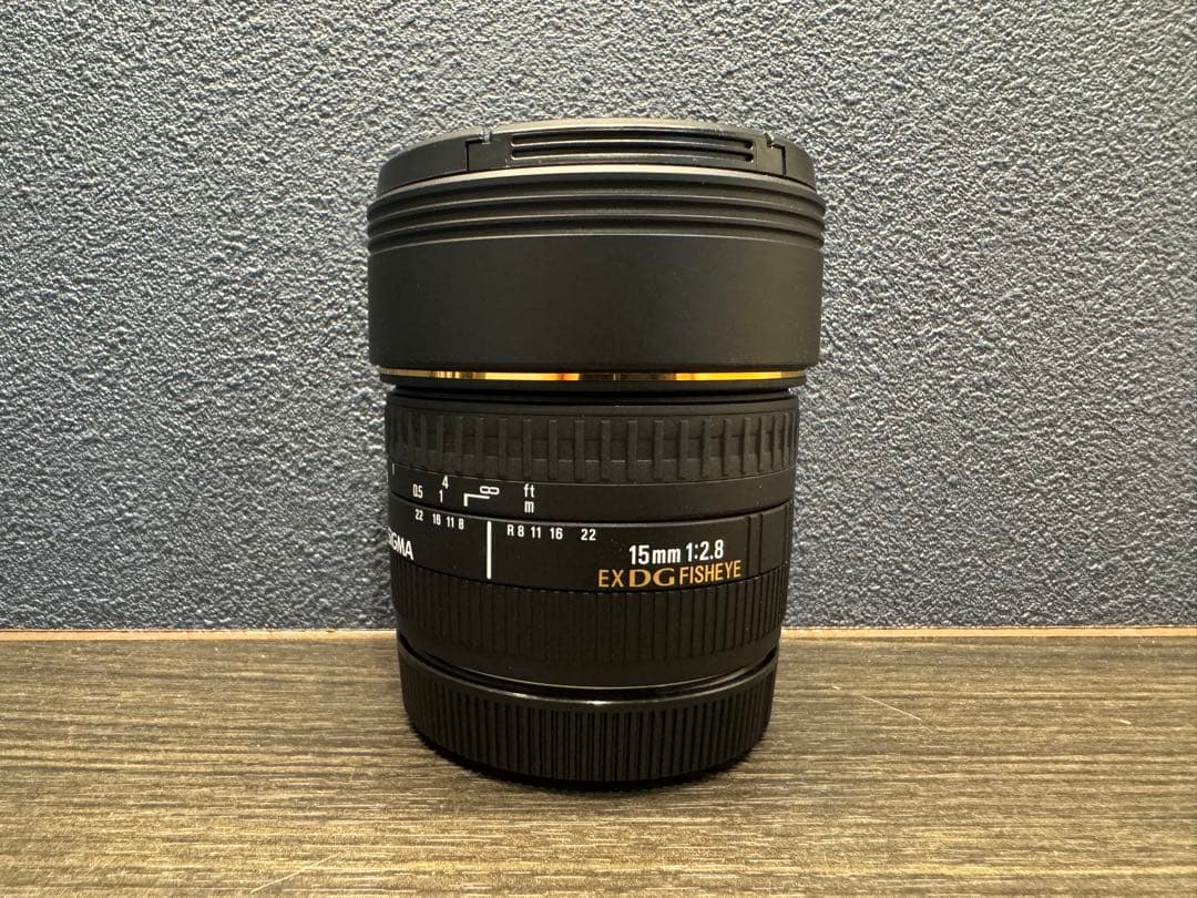 SIGMA 15mm F2.8 EX DG FISHEYE キヤノン用